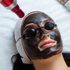 Carbon facial